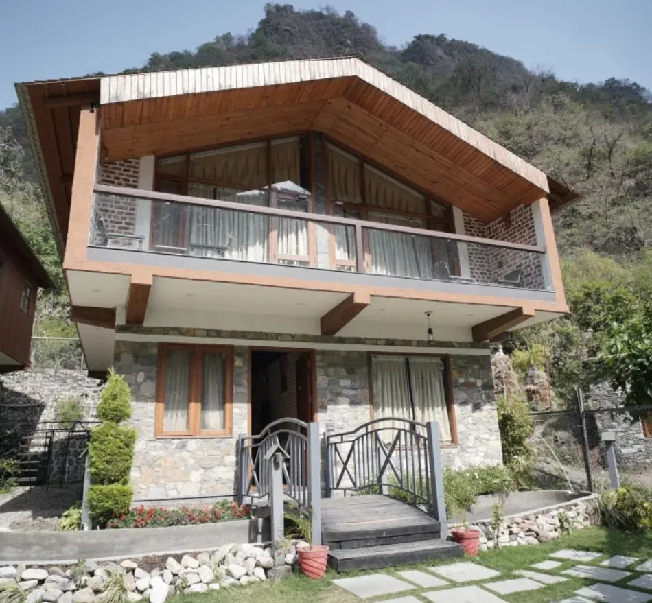 The Riverbank Retreat Villa 3 bedroom villa at Granny's Den Uttarakhand